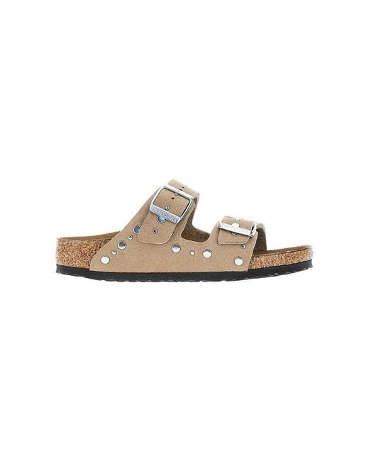 Birkenstock Multicolor 'Arizona' Rivets Slides Kids