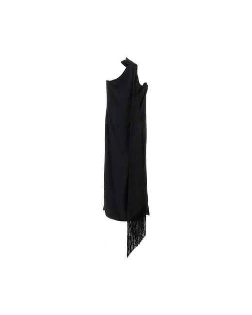 ‎Taller Marmo Black 'Kempner' Ankle-Length Dress
