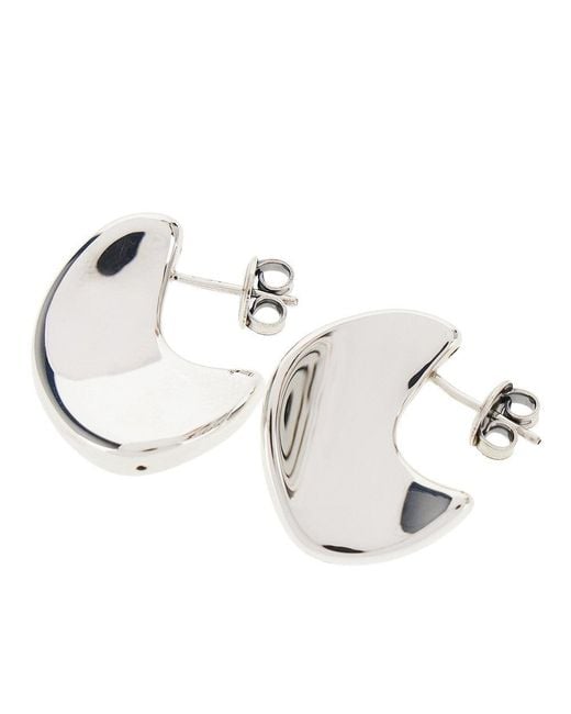 Bottega Veneta Metallic Small 'Disc' Earrings