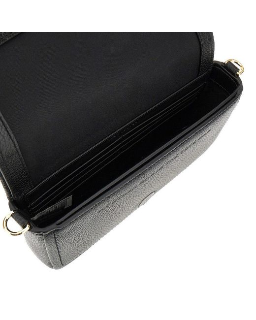 Marc Jacobs Black Grain Leather 'The Mini Bag'