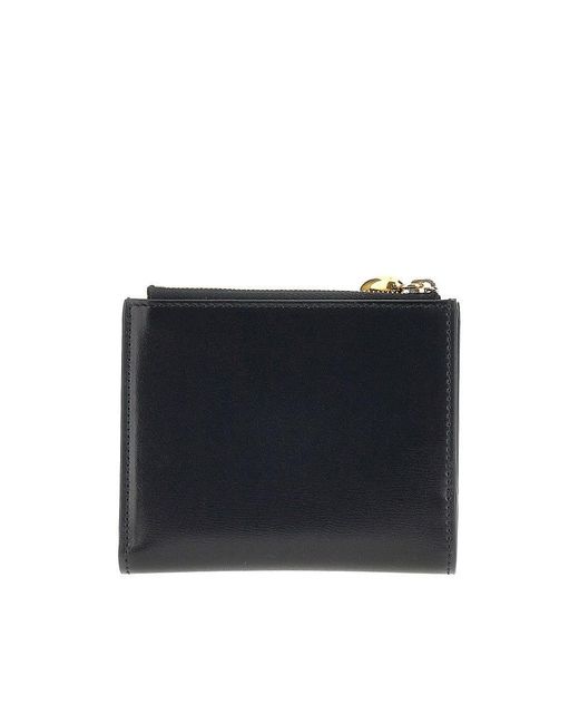 Jil Sander Black Leather Mini 'Goji' Wallet