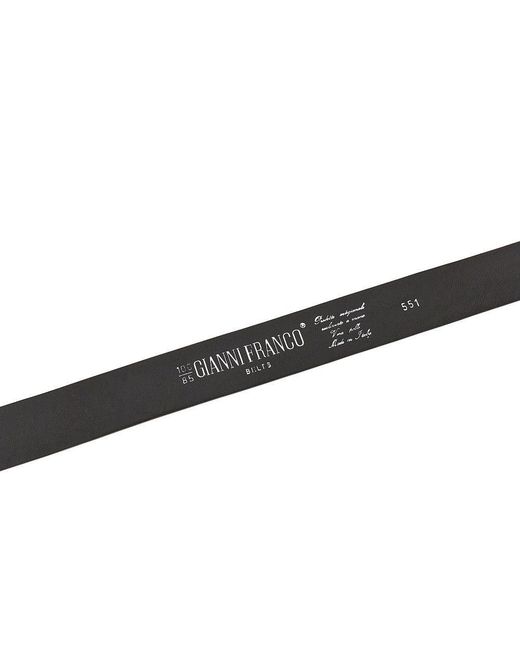 GIANNIFRANCO BELTS Natural Suede Leather Belt for men