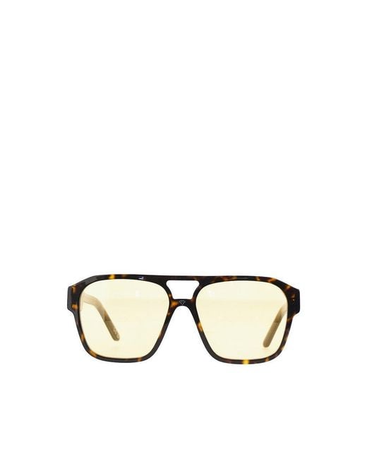Facehide Black Face. Hide 'Doppioponte' Sunglasses for men
