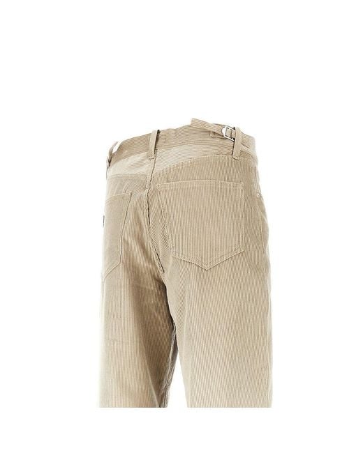 Haikure Natural 'Logan' Corduroy Pants for men