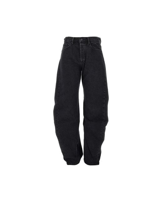 Agolde Blue Cotton Denim 'Spiral' Jeans