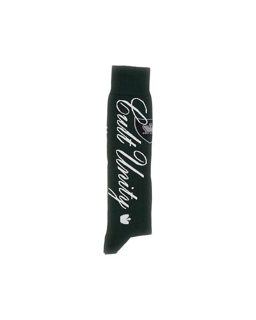 Umbro Black 'Cult Unity' Long Socks for men