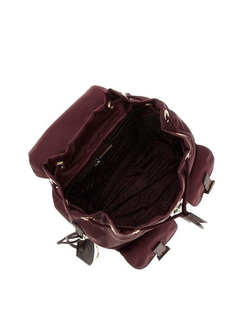 Prada Purple Small Re-Nylon Backpack