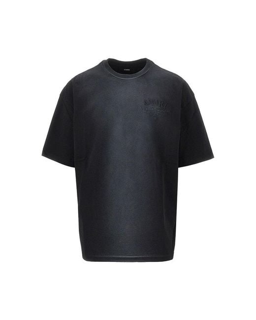 Amiri Black 'Arts District' T-Shirt for men