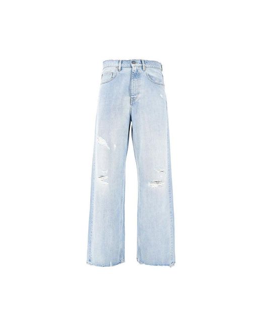 Jeans Wide Fit 'Morgan' Uomo di Golden Goose Deluxe Brand in Blue da Uomo