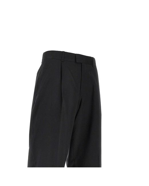 Our Legacy Black Wool Slack Trousers for men