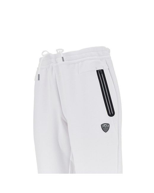 Joggers di EA7 in White da Uomo