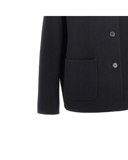 The Row Blue 'Quintus' Double Cloth Jacket