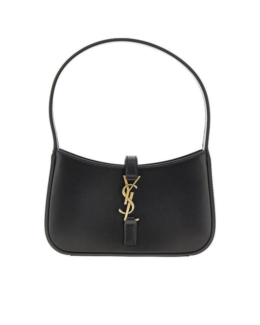 Saint Laurent Black 'Le 5 À 7' Leather Mini Bag