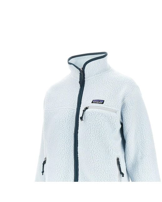 Patagonia Blue 'Retro' Fleece Jacket