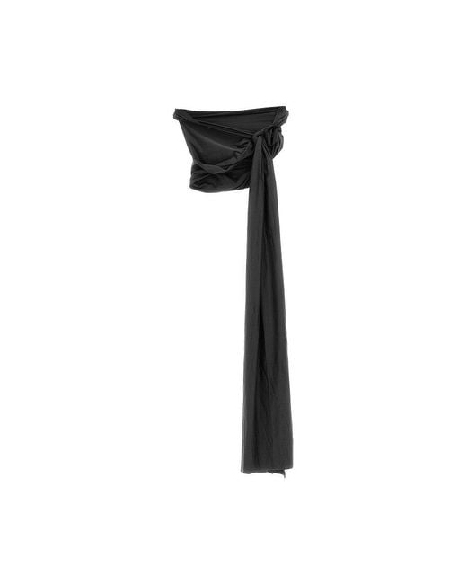 Maygel Coronel Black 'Pestagua' Cover-Up Skirt
