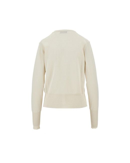 Vivienne Westwood White 'Bea' Cotton Cardigan