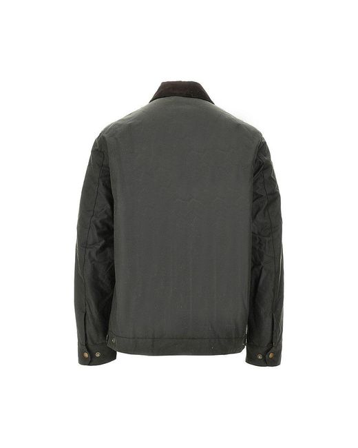Barbour Green 'Steve Mcqueen Workers' Waxed Jacket for men