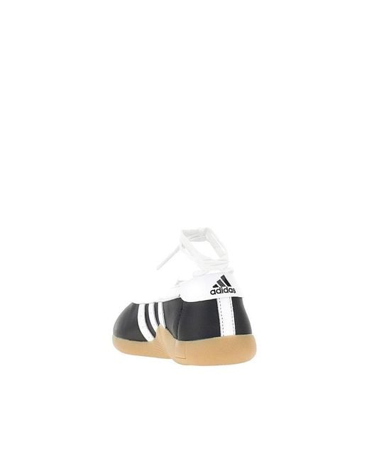 Adidas Originals Blue 'Taekwondo Mei' Leather Ballerinas Sneakers