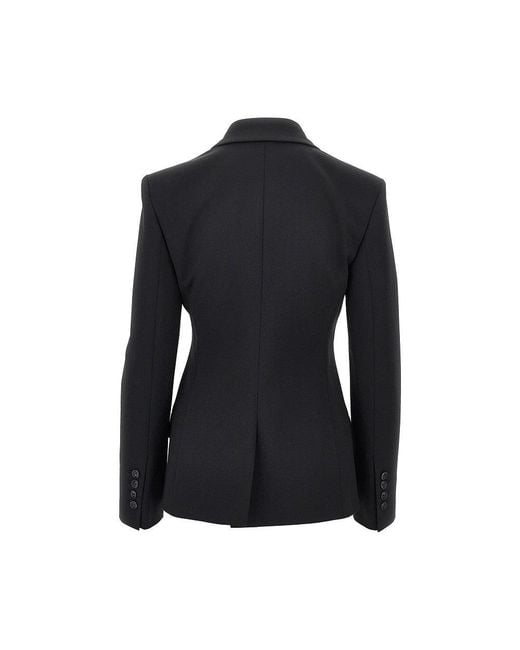 ANDAMANE Black Gabardine 'Bianca' Jacket