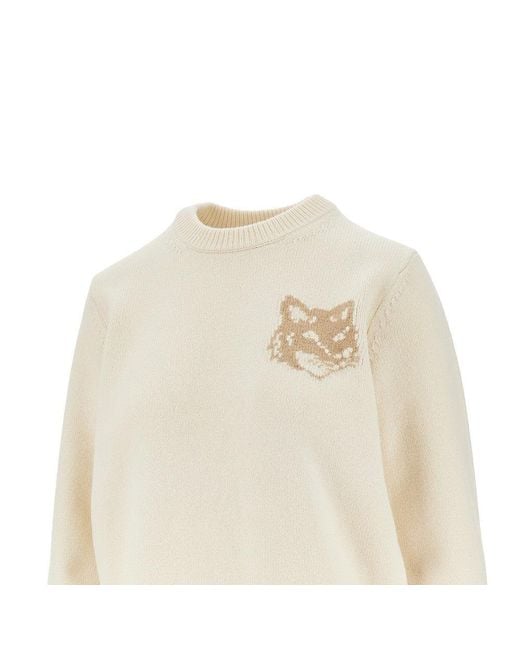 Pullover di Maison Kitsuné in White