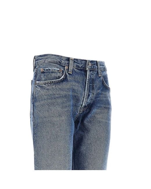 Agolde Blue 'Romney' Jeans