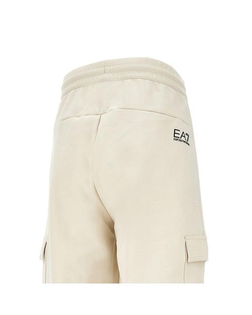 Pantalone Cargo di EA7 in Natural da Uomo