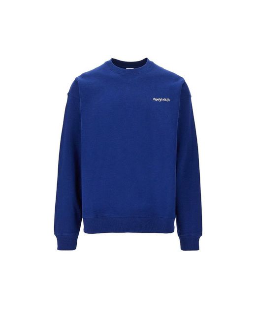 POLAR SKATE Blue 'Dave' Crewneck Sweatshirt for men