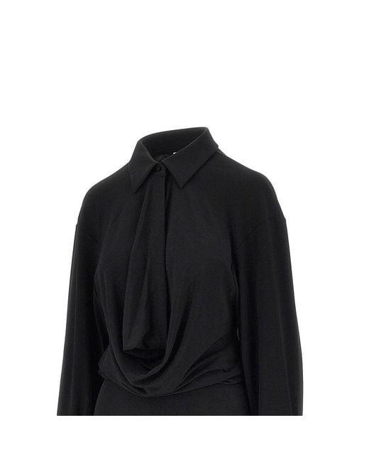 ANDAMANE Black 'Lilia' Mini Dress