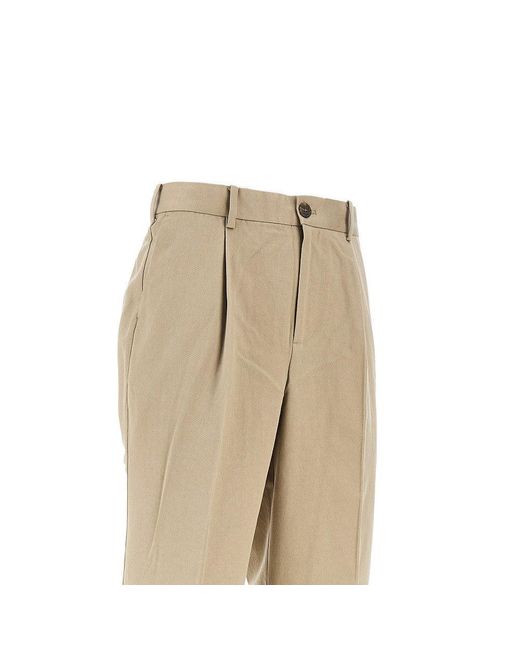 Wax London Natural 'Aubyn' Twill Pants With Dart for men