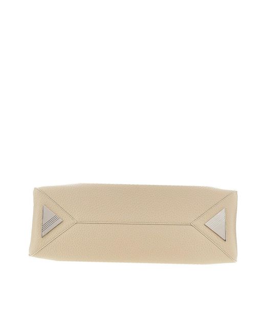 The Attico Natural Leather Medium 'La Passeggiata' Bag
