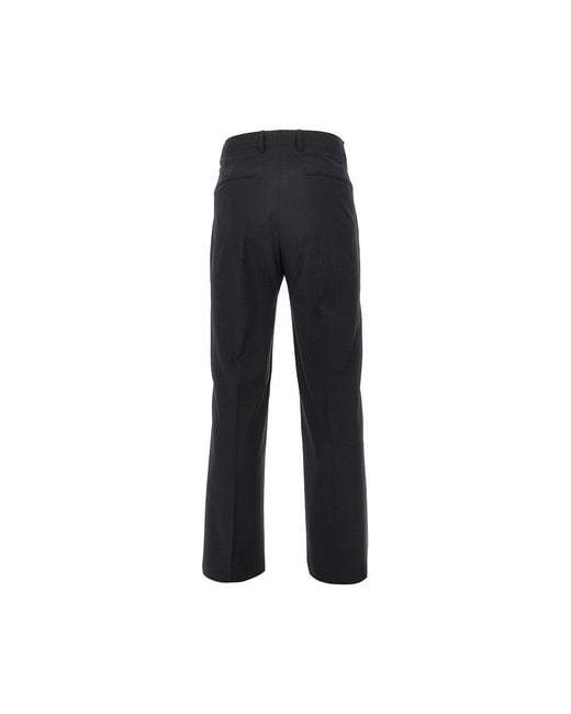 Tagliatore Black Super 110's Wool Pants for men