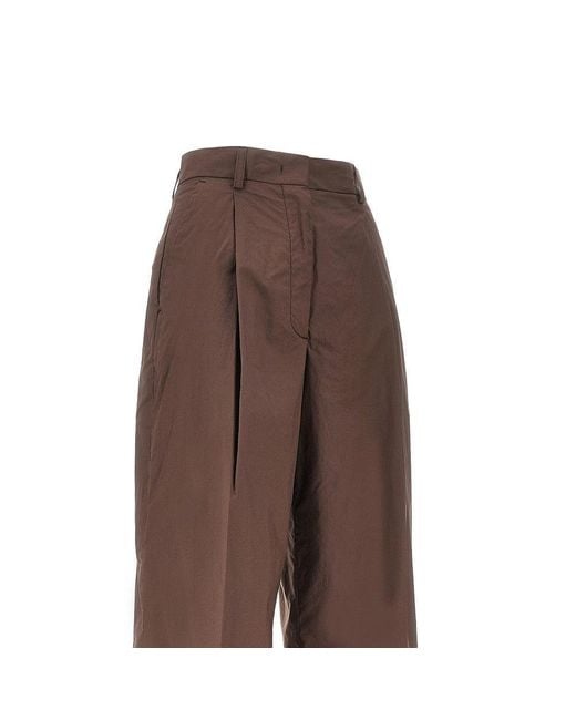 THE LATEST Brown 'Axel' Poplin Pants