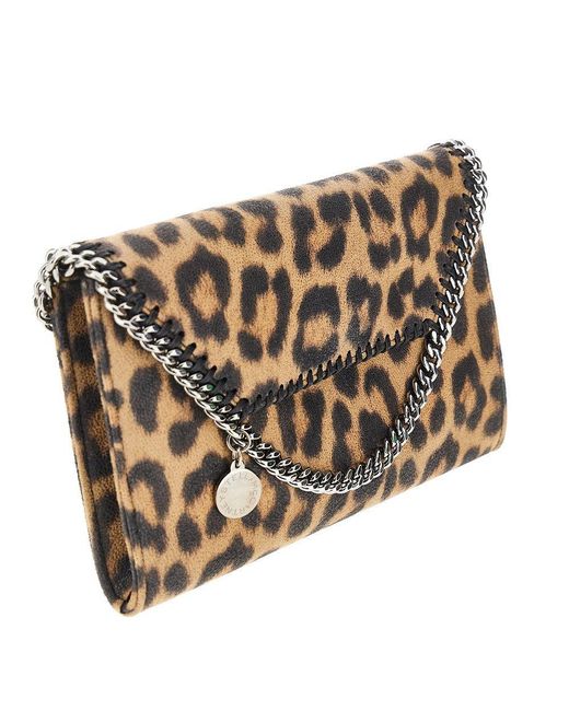 Stella McCartney Metallic Mini Falabella Crossbody Bag