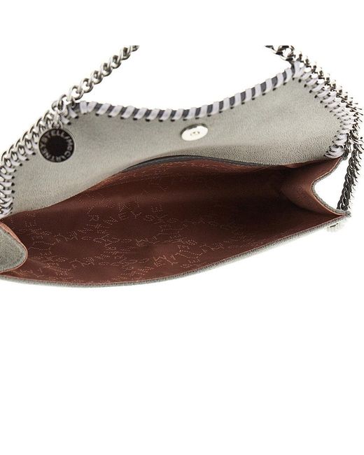 Stella McCartney Gray Mini 'Falabella' Crossbody Bag