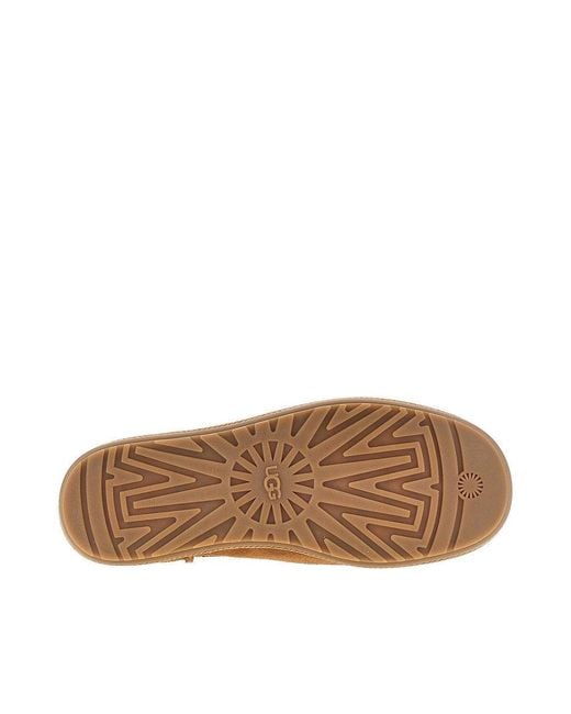 Ugg Brown Classic Mini Deconstructed Boots