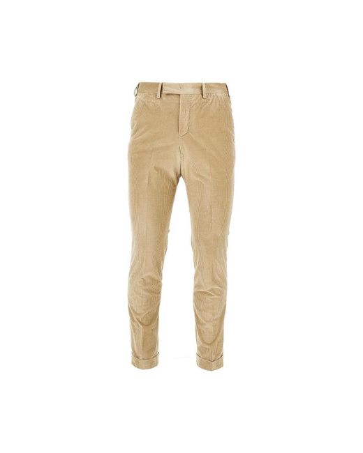 PT Torino Natural 'Master Fit' Corduroy Pants for men