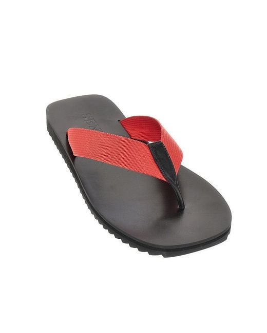 Senso Red 'Xylon' Thong Slides