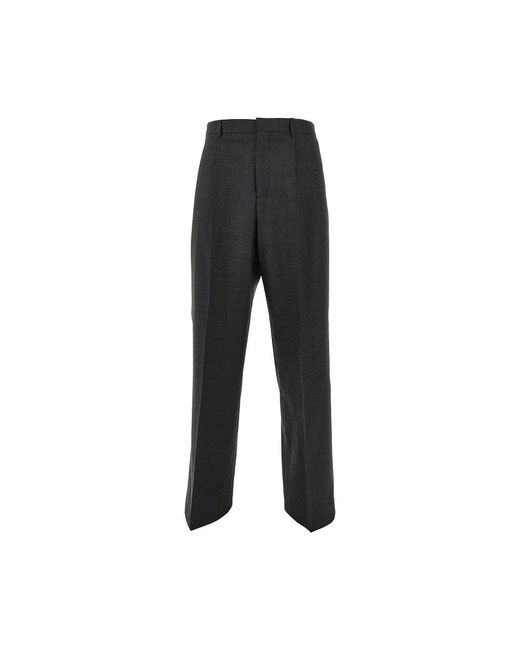 Pantalone A Gamba Ampia Con Pince Uomo di sunflower in Black da Uomo