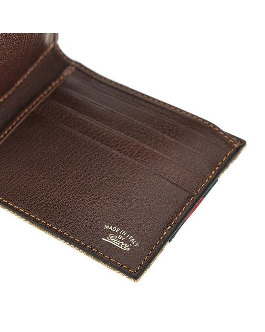 Gucci Green Original Gg Bi-Fold Wallet for men