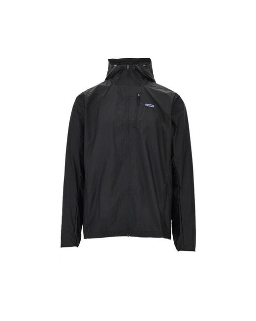 Patagonia Black 'Houdini' Water-Resistant Jacket for men