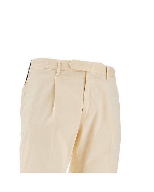 Santaniello Natural Stretch Twill 'Arechi' Trousers for men
