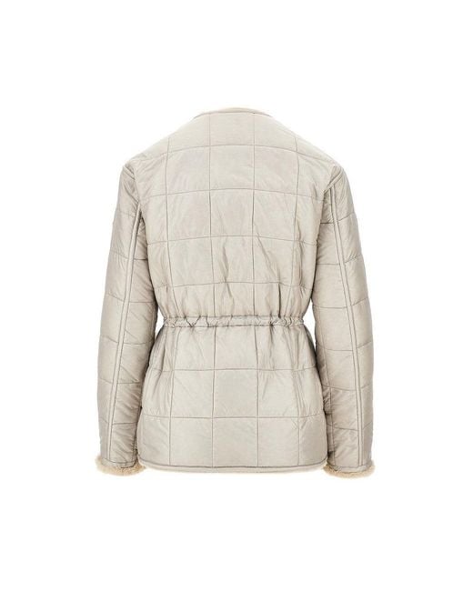 Moncler Natural 'Tipule' Reversible Short Jacket