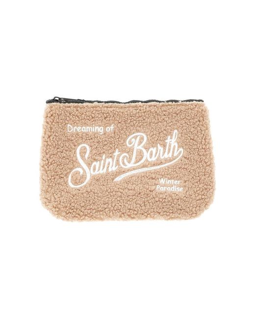 Mc2 Saint Barth Natural 'Aline' Teddy Pouch Kids