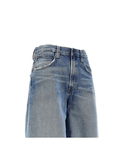 Agolde Blue 'Lantern' Jeans