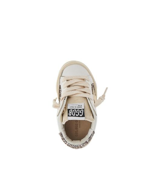Golden Goose Deluxe Brand Multicolor 'May' Leather Sneakers Kids