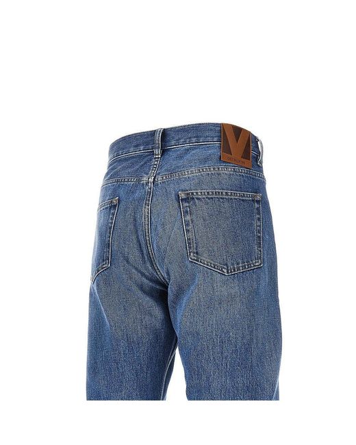 Valentino Blue Regular Fit Jeans for men