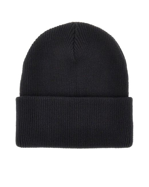 Beanie Con Patch Logo di Carhartt in Black da Uomo