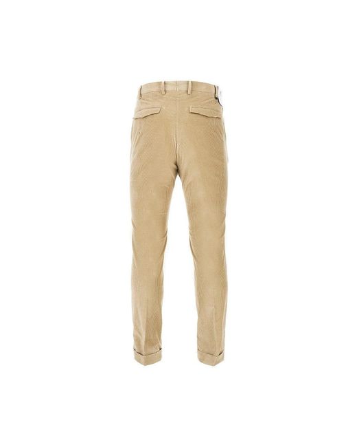 PT Torino Natural 'Master Fit' Corduroy Pants for men
