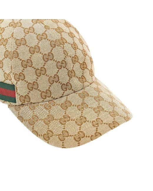 Gucci Natural Original Gg Baseball Cap for men