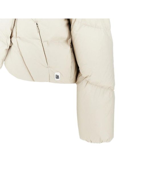 Bacon White W Echo Loop Fcs Cropped Down Jacket